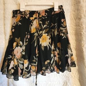 VICI Floral Skirt